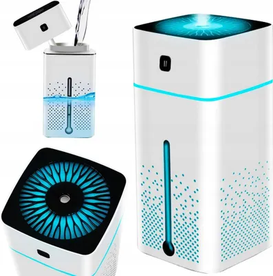 Zdjęcie produktu dla Nawilżacz Ultradźwiękowy Usb 1000Ml Aromaterapia Jonizator Prowadzony