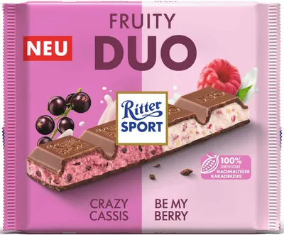 Immagine prodotto di Ritter Sport - Duo fruttato - 218g