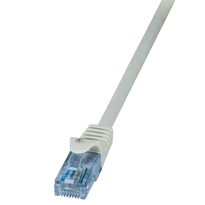 Produktbild von LogiLink Patchkabel EconLine Kat. 6A U/UTP 1,0 m grau