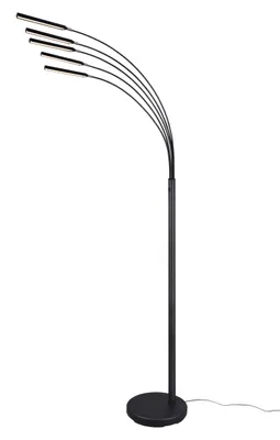 Obrázek produktu pro LED stojací lampa REED 5x3,5 W 5x350 lm 3000 K černá stmívatelná