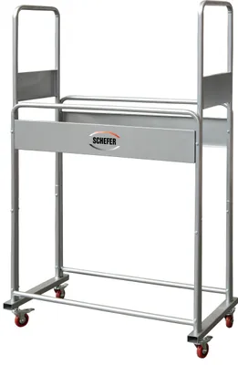 Produktbild von Schefer Reifenregal RR Premium aus Stahl für bis zu 12 PKW Reifen