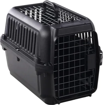 Produktbild von Flamingo Transportbox Naomi schwarz, Größe: XS