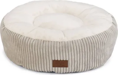 Produktbild von Designed by Lotte Bettchen Ribbed Katzenbett, Farbe:hellgrau
