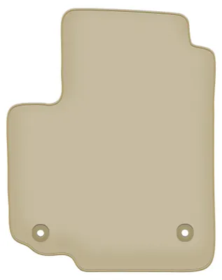 Image de Tapis conducteur moquette PREMIUM beige compatible avec Fiat Sedici (2006-2014, hatchback) – avec fixations – sur‑mesure
