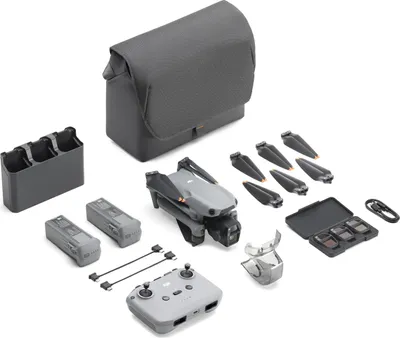 Zdjęcie produktu dla DJI Air 3s, 4 wirn., 50 MP, 3840 x 2160 px, 27 m/s, 4276 mAh, Szary