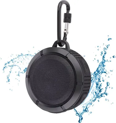 Produktbild von IPX7 Wasserdichter Tragbarer Bluetooth-Lautsprecher - Blau&Schwarz