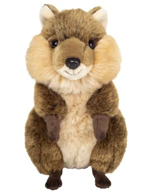 Produktbild von Teddy Hermann Kuscheltier Quokka 24 cm braun