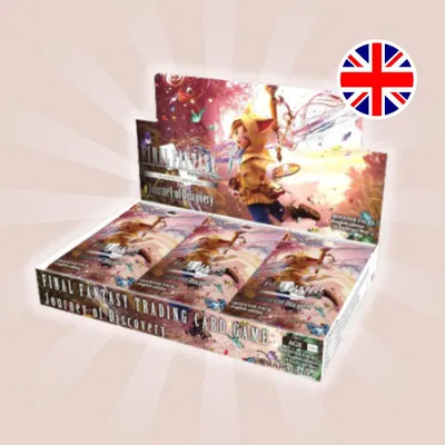 Produktbild von Final Fantasy TCG – Journey of Discovery Booster Display (Englisch) – 18 Booster