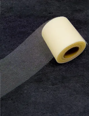 Produktbild von Tüllrolle Elfenbein 20m - Einheitsgröße