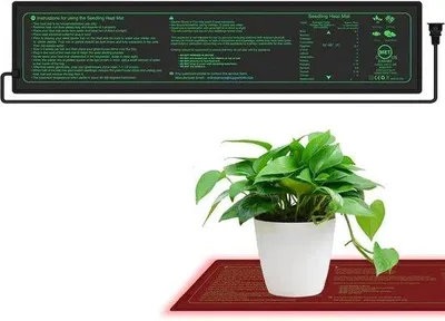 Obrázek produktu pro Hydroponická podložka – voděodolná – pro klíčení – 10 x 52,5 cm – černá