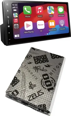 Produktbild von Lautsprecher Pioneer SPH-DA77DAB inkl. Hifonics Dämmpaket 100db -