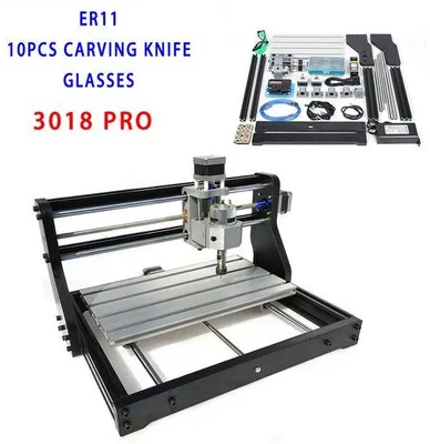 Productafbeelding van CNC Snijmachine voor Desktop - 120 W met 300x180x45 mm Graveeroppervlak