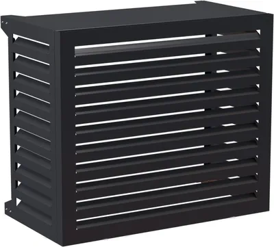 Productafbeelding van Airco Unit Cover - Warmtepomp Bescherming - Buitenunit Beschermen - Verstelbare Diepte - 85 x 100 cm - Wit