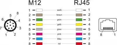 Zdjęcie produktu dla DeLOCK 66315, M12, RJ45, Czarny