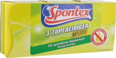 Produktbild von Spontex Topfreiniger Anti-Fett 3er Pack