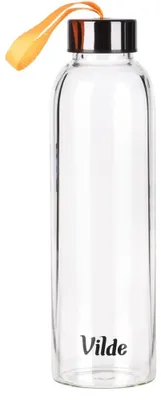 Obrázek produktu pro Skleněná láhev na vodu - 500 ml - Bezbarvá