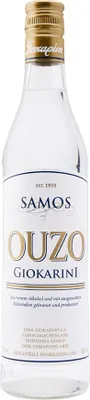 Produktbild von Ouzo Samos 40% 0,7l Giokarini