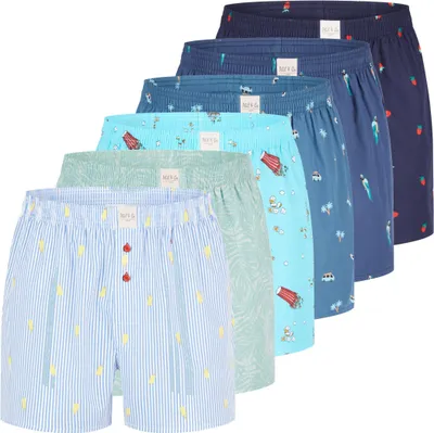 Produktbild von Phil & Co. Berlin Herren Boxer 6-Pack Classics - Set 18 - Größe XL