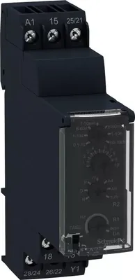 Produktbild von Schneider Multifunktion Timer RE22R2MMU Relay, 24VDC/24..240 V AC, 2 C/O