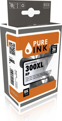 Produktbild von pureINK HP300BKXL BLK Druckerpatrone
