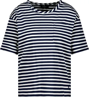 Produktbild von T-Shirt 719 navy blue ringel Größe 38