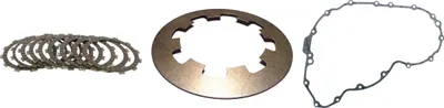 Image de Kit d'embrayage pour Yamaha XV 1600 A Wild Star, année de fabrication 1999-2004 : disques d'embrayage, ressort d'embrayage, joint de couvercle d'embrayage de la marque pamoto - Neuf