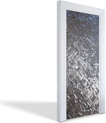 Produktbild von Türdeko Aufkleber Selbstklebende Wandsticker Personalisiert - Abstraktes Mosaik - 75 x 205 cm