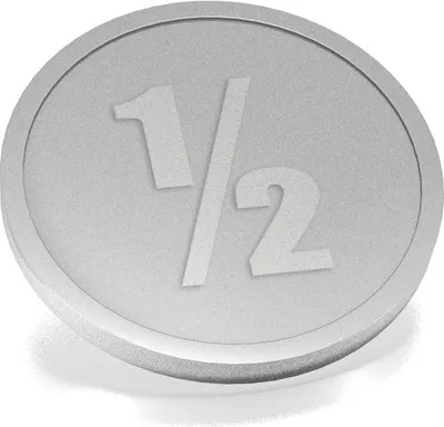 Immagine prodotto di Gettoni Consumo 1/2 CombiCraft in plastica Argento - Ø29mm - 250 pezzi