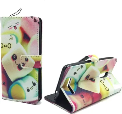 Produktbild von Handyhülle Tasche für Handy Xiaomi Redmi Note 3 Schriftzug Marshmallows