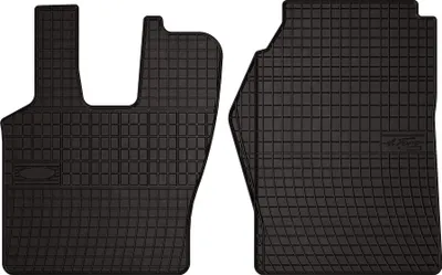 Immagine prodotto di Tappetini auto in gomma adatto per Scania R i G (2004-2017, camion) neri, set 2 pz, con fissaggi