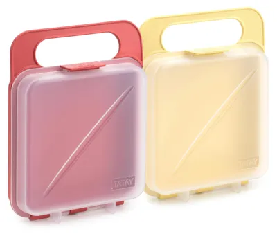 Obrázek produktu pro TATAY Sandwichbox, opakovaně použitelná nádoba na sendviče s klipovým zapínáním
