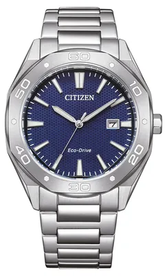 Obrázok produktu pre Pánske hodinky Citizen model: BM7631-52L s modrým ciferníkom a náramkom z nehrdzavejúcej ocele