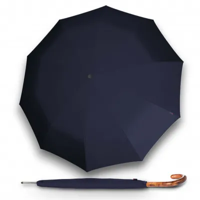Obrázek produktu pro Knirps KNIRPS T.771 LONG NAVY - pánský holový vystřelovací deštník