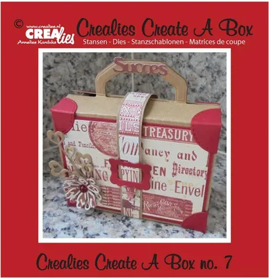 Produktbild von Crealies | Create A Box Stanzschablone no.7 Koffer