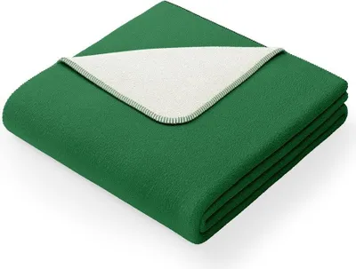 Zdjęcie produktu dla Koc Virkkuu 150x200 zielony + kremowy AmeliaHome