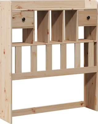 Produktbild von vidaXL Kopfteil mit Stauraum 90 cm Massivholz Kiefer