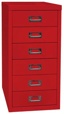 Produktbild von BISLEY Schubladenschrank MultiDrawer Maße: 27,9 x 59 x 38 cm (B x H x T) Werkstoff: Stahl
