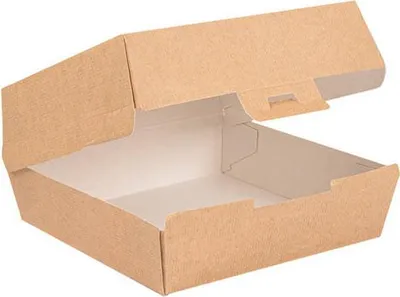 Immagine prodotto di Thermobox per hamburger, dimensione "L", 14,2 x 13,7 x 6,1 cm, 50 pezzi.