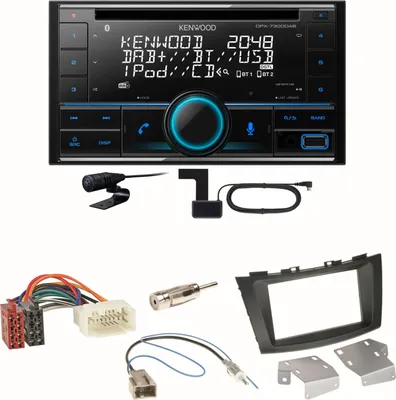 Produktbild von Kenwood DPX-7300DAB Bluetooth DAB Einbauset für Suzuki Swift Sport FZ NZ