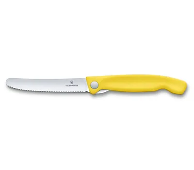 Obrázek produktu pro Skládací svačinový nůž Swiss Classic žlutý