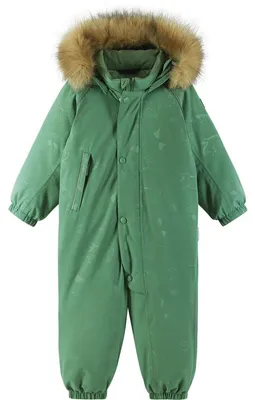 Produktbild von Reima Kinder Babyschneeanzug Reimatec Down Overall, Aapua Grün 92 cm