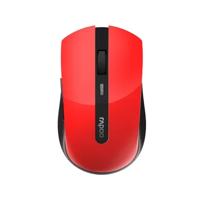 Produktbild von Rapoo 7200M Drahtlose optische Multi-Mode-Maus Rot