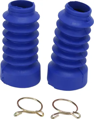 Productafbeelding van 2 stuks motorfiets schokdemper stofbescherming, rubberen vervanging, geschikt voor DIO 18/27/28/34/35, blauw