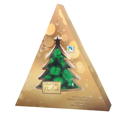 Produktbild von Maître Truffout Pralinés Weihnachtsbaum 148g