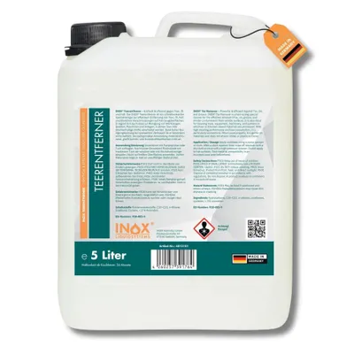 Produktbild von INOX® Teerentferner 5L Teerreiniger Innenraum und Außen Klebstoffentferner