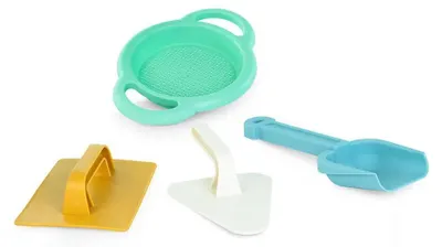 Produktbild von Miniland Sandspielset - Outdoor Eco Strandspielzeug nachhaltig