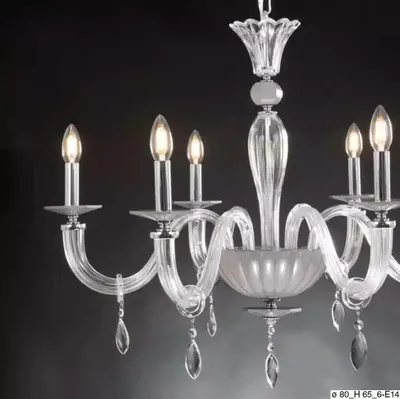 Produktbild von Kronleuchter weiß Lampe Deckenleuchte Deckenleuchte Lampen Leuchten