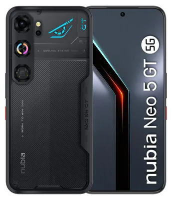 Image de ZTE Nubia NBNEO5GTGBLK smartphone 17,3 cm (6.8") Double SIM hybride Android 16.0 5G USB Type-C 12 Go 256 Go 6210 mAh Noir