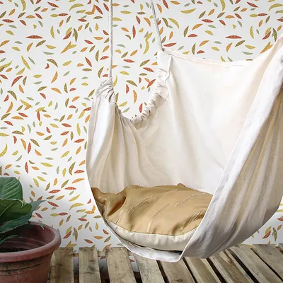 Produktbild von Coloray Fototapete 250x250 cm Latextapete Magicstick - Vintage Herbstlaub ful