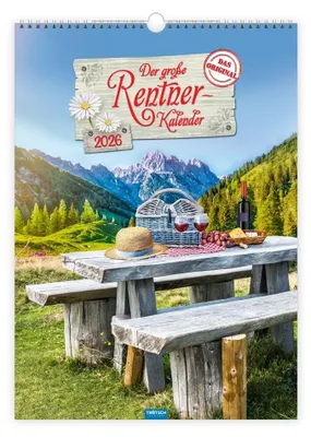 Produktbild von Trötsch Großbildkalender Der große Rentnerkalender 2026